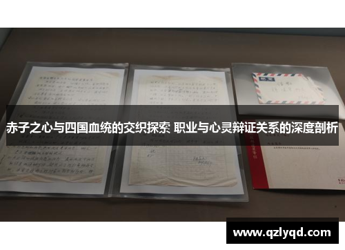 赤子之心与四国血统的交织探索 职业与心灵辩证关系的深度剖析